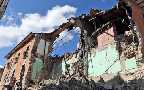Il terremoto del centro Italia e la messa in sicurezza delle case