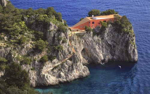 Villa Malaparte a Capri (Adalberto Libera) – misto di architettura moderna e classica