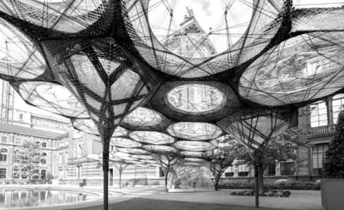 Sistemi biologici trasferiti all’architettura by Achim Menges e Jan Knippers